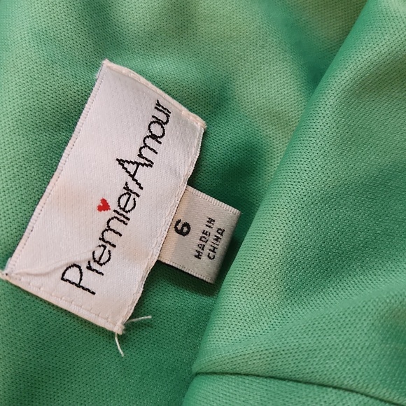 🌺Beautiful, floral, halter dress by Premier Amour in great condition!🏵 - Picture 7 of 10